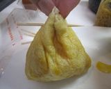 なめ茸チーズの卵巾着作り方4写真