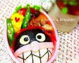 ＊キャラ弁＊詰めるだけ簡単バイキンマン♪作り方4写真
