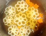 🌟レンコンと人参の煮物🥕🪷🌟作り方4写真