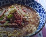 マルちゃん正麺deゴチソウねぎ豚ラーメン作り方7写真