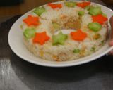 クリスマス料理 リースピラフ作り方7写真