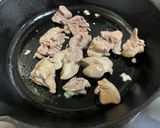 鶏レバーと長ネギのカレー炒め作り方5写真