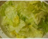 レタスと卵の炒め物作り方1写真