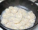 台湾料理～れんこんと豚肉の香味炒め作り方2写真