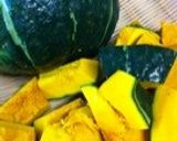 お姑さん直伝♡かぼちゃの煮物〜♫作り方1写真