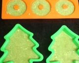 しっとり焼きドーナツでクリスマスリース♪作り方3写真