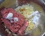 クリスマス☆挽肉＆野菜でサンタクロース作り方6写真