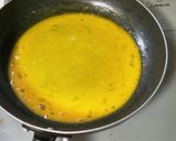 昔ながらのチキンライスで作ったオムライス作り方4写真