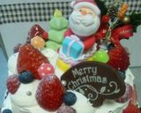 苺のクリスマスケーキ作り方7写真