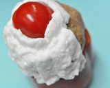 クリスマス☆挽肉＆野菜でサンタクロース作り方26写真