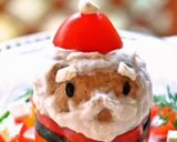 クリスマス☆挽肉＆野菜でサンタクロース作り方40写真