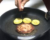 バケットのクロックマダム風茄子バーガー作り方14写真