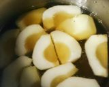 砂糖控えめ！洋梨コンポート（白ワイン煮）作り方3写真