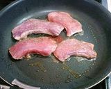 マグロ頬肉と車海老の赤ワインソース作り方1写真