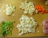 野菜たっぷりミネストローネ作り方1写真