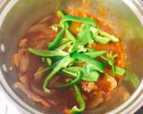 豚こまと野菜のルーミック煮込み作り方6写真