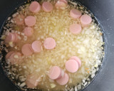 簡単節約♪魚肉ソーセージの炊き込みご飯作り方2写真