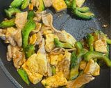 XO醬と白湯の中華ゴーヤチャンプルー作り方6写真