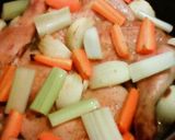 骨つきもも肉の白ワイン煮込み作り方5写真