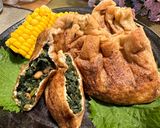 モロヘイヤ納豆 巾着焼き作り方5写真