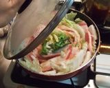 材料２つ♥白菜と豚のミルフィーユ煮作り方4写真