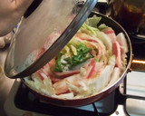 材料２つ♥白菜と豚のミルフィーユ煮作り方4写真