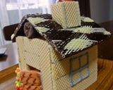 市販のお菓子だけで簡単♪お菓子の家♪作り方12写真