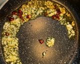 ペペロンチーノ味ベーコンエッグ作り方2写真