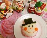 キャラ弁＊クリスマス＊雪だるま♫トナカイ作り方5写真