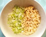 こんがり香ばしい☆にんにく味噌の鶏つくね作り方2写真