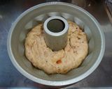 ◆クグロフ型ドライフルーツ&ナッツパン◆作り方5写真