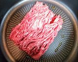 簡単ランチ！キムチと挽肉のクリームパスタ作り方2写真