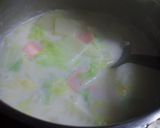 私流*白菜と牛乳のスープ作り方2写真