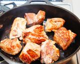 牛肉の赤ワイン煮作り方2写真