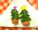 きゅうりで簡単ツリー作り方3写真