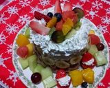 市販のスポンジでデコってクリスマス作り方4写真