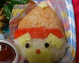 鮭フレークのサンタさん作り方4写真