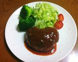 夫が愛する♡懐かしの煮込みハンバーグ作り方16写真
