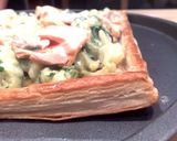 大人気のサーモンとクリームほうれん草パイ作り方7写真