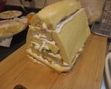 2011☆サンタさんのお家ケーキ作り方12写真