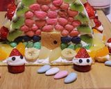 2011☆サンタさんのお家ケーキ作り方14写真