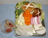パパのパリパリ昆布野菜鍋作り方1写真