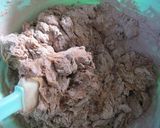 板チョコ1枚で胡桃とチョコの焼きケーキ作り方7写真