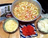 激うま！明太子チーズのもんじゃ焼き☆作り方2写真