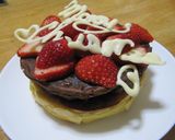 チョコ×チーズ♡重ねちゃったケーキ♪作り方7写真