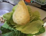 さつまいものタワーくずし鍋作り方3写真