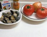 あさりのスパイスココナッツカレー作り方1写真