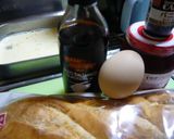 フランスパンdeフレンチトースト作り方1写真