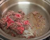 すき焼き風うどん作り方1写真