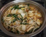 すき焼き風うどん作り方3写真